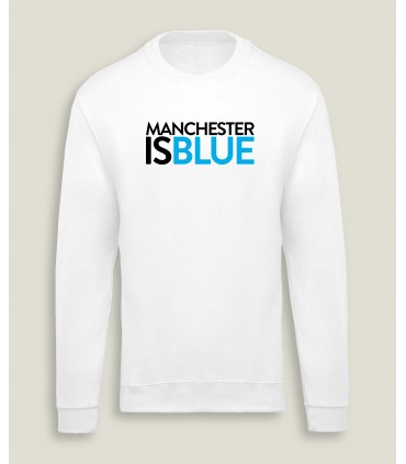 SweatShirt M/F Manchester Is Blue