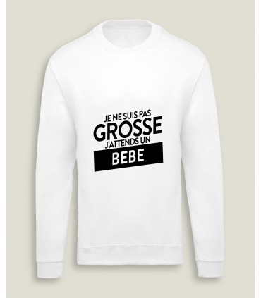 SweatShirt M/F Grosse Bébé