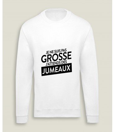 SweatShirt M/F Grosse Jumeaux