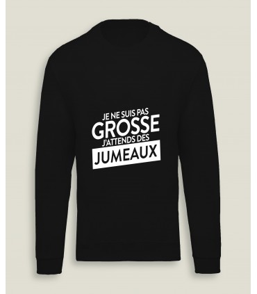 SweatShirt M/F Grosse Jumeaux