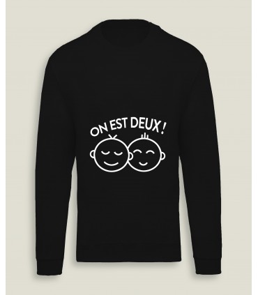 SweatShirt H/F On Est Deux