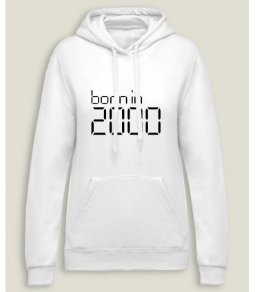 CapuchonSweatshirt Vrouw Born In...