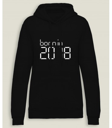 Hooded SweatShirt Women Born In...