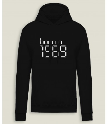 CapuchonSweatshirt Man Born In...