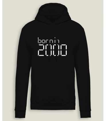 Sweatshirt Capuche Homme Born In...