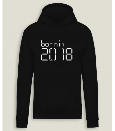 CapuchonSweatshirt Man Born In...