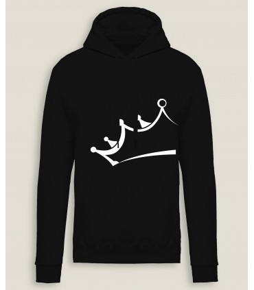 Sweatshirt Capuche Homme King Crown