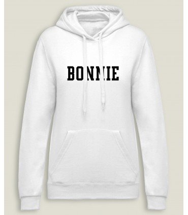 Sweatshirt Capuche Femme Bonnie