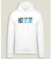 Sweatshirt Capuche Homme Manchester is Blue