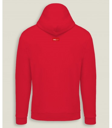 Hooded SweatShirt Men Manchester is Red