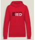 Sweatshirt Capuche Femme Manchester is Red