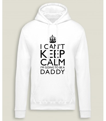 Hooded SweatShirt Men Keep Calm Daddy