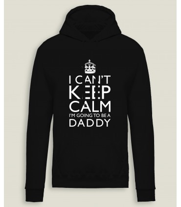 Sweatshirt Capuche Homme Keep Calm Daddy