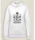 Hooded SweatShirt Women Keep Calm Mommy