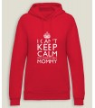 Hooded SweatShirt Women Keep Calm Mommy
