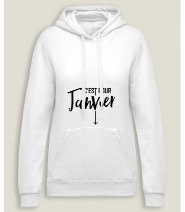 Hooded SweatShirt Women C'est pour...