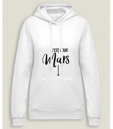CapuchonSweatshirt Vrouw C'est pour...