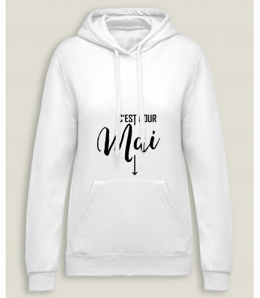 Hooded SweatShirt Women C'est pour...