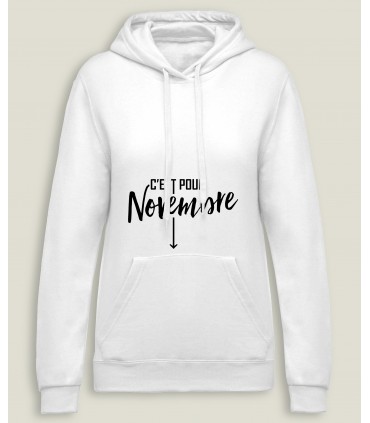 CapuchonSweatshirt Vrouw C'est pour...