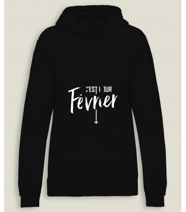 CapuchonSweatshirt Vrouw C'est pour...
