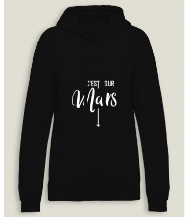 Sweatshirt Capuche Femme C'est pour...