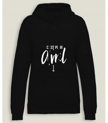 CapuchonSweatshirt Vrouw C'est pour...