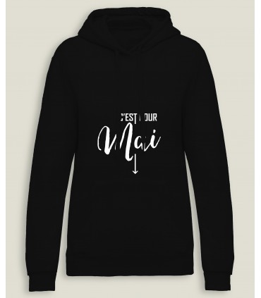 CapuchonSweatshirt Vrouw C'est pour...