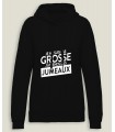 Hooded SweatShirt Women Grosse Jumeaux