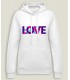 Sweatshirt Capuche Femme  Love-Hate