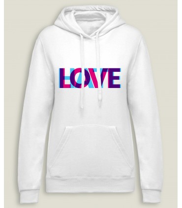 CapuchonSweatshirt Vrouw  Love-Hate