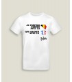 T-shirt Color Préfère perdre avec la Belgique