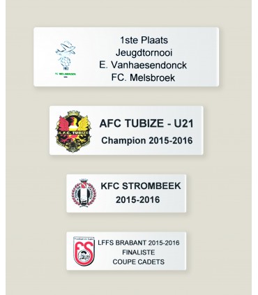 Wit label voor Trofee