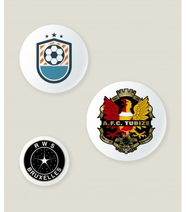 Round Sticker for Medal