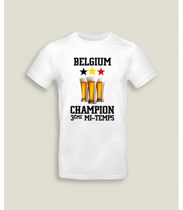 T-shirt Belgium Champion 3ème Mi-temps