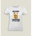 Lady T-shirt Belgium Champion 3ème Mi-temps