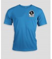 Running T-Shirt Homme + Logo ou Nom - PABE438-Aquablue