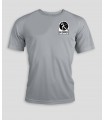 Running T-Shirt Men + Logo or Name - PABE438-Grey