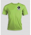 Running T-Shirt Men + Logo or Name - PABE438-Lime