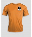 Running T-Shirt Men + Logo or Name - PABE438-Orange