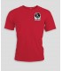 Running T-Shirt Man + Logo of Naam - PABE438-Rood