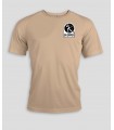 Running T-Shirt Men + Logo or Name - PABE438-Sand