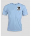 Running T-Shirt Men + Logo or Name - PABE438-SkyeBlue
