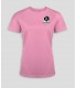 Sport T-Shirt Dames + Logo of Naam - PABE439-DarkPink