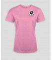 Sport T-Shirt Dames + Logo of Naam - PABE439-DarkPink