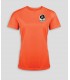 Sport T-Shirt Ladies + Logo or Name - PABE439-FluoOrange