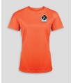 Sport T-Shirt Ladies + Logo or Name - PABE439-FluoOrange