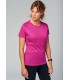 Sport T-Shirt Dames + Logo of Naam - PABE439-FluoGeel