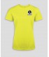 Sport T-Shirt Dames + Logo of Naam - PABE439-FluoGeel