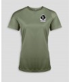 T-Shirt sport Dame + Logo ou Nom - PABE439-Olive