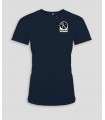 Sport T-Shirt Ladies + Logo or Name - PABE439-NavyBlue